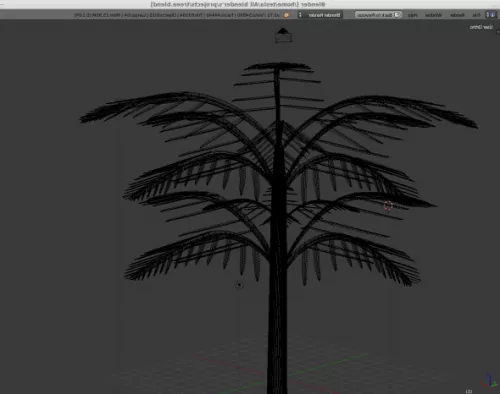 Coconut Palm Tree Forest 3d model