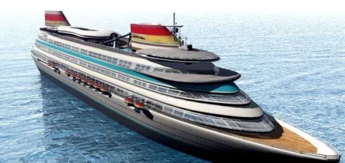 Sun Princess Remodeled Cruiser 3d model Sun Princess Remodeled Cruiser 3d model