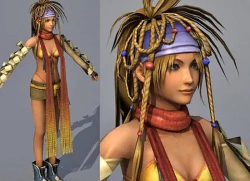 Rikku Final Fantaxy Character 3d model Rikku Final Fantaxy Character 3d model