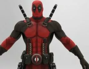 Deadpool Character 3d model