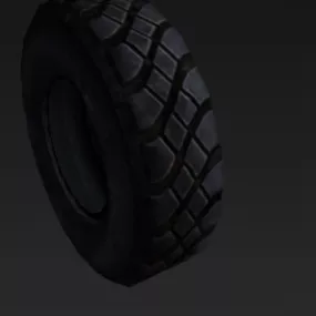 Highpoly Tyre 3d model