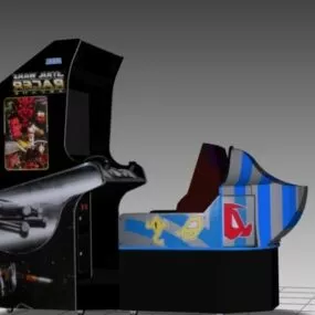 Star Wars Pod Racer Sitdown Arcade Machine 3d model