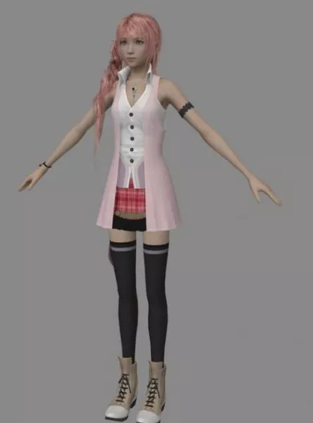Sarah Girl 3d model Sarah Girl 3d model