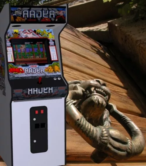 Rygar Upright Arcade Machine 3d model Rygar Upright Arcade Machine 3d model
