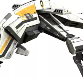 Gunship 3d model