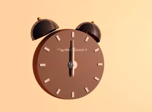 Classic Alarm Clock 3d model