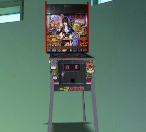 Elvira Pinball Machine 3d model Elvira Pinball Machine 3d model