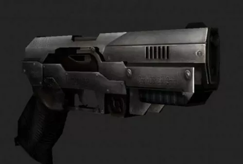 Future Shortgun Weapon 3d model Future Shortgun Weapon 3d model