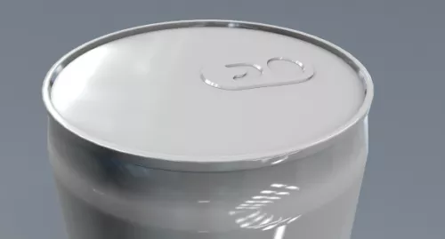 Plastic Coca Cola Bottle 3d model