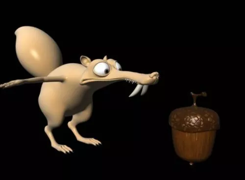 Iceage Scrat Character Free 3d Model 3ds Max Obj Open3dmodel 8759