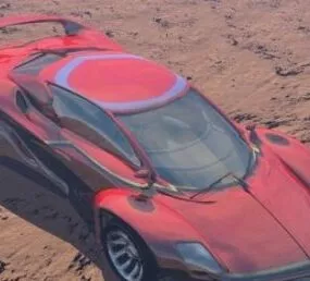 Car Cobra Rx55 3d model