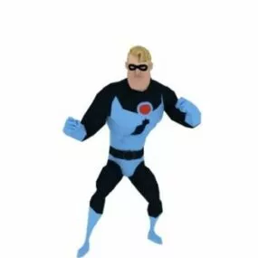 Mr  Incredible Character 3d model