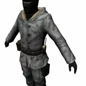 Soldier Fashion 3d model