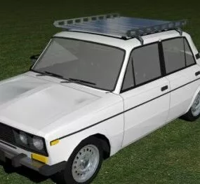 Lada Car 3d model