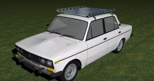 Lada Car 3d model Lada Car 3d model