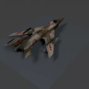 Bf2 Fantan Aircraft 3d model