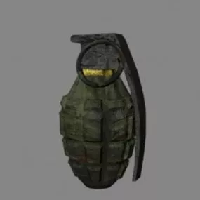 Grenade Weapon 3d model