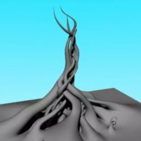 Fantasy Tree Branches 3d model