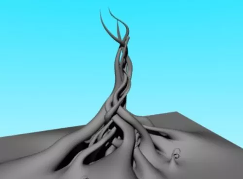 Fantasy Tree Branches 3d model Fantasy Tree Branches 3d model