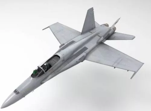 Fa-18c Super Hornet Aircraft 3d model Fa-18c Super Hornet Aircraft 3d model