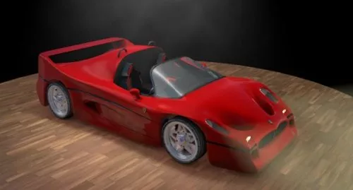 Ferrari F1 Race Concept 3d model