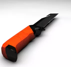 Acb90 Knife Weapon 3d model