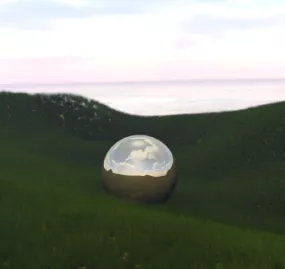 Grass Hill 3d model