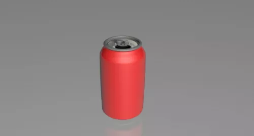 Rustic Fuel Can 3d model
