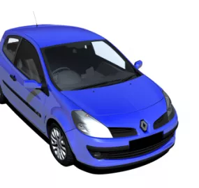 Renault Clio Car 3d model