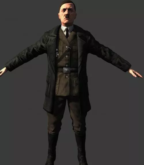 Adolf Hitler Character 3d model Adolf Hitler Character 3d model