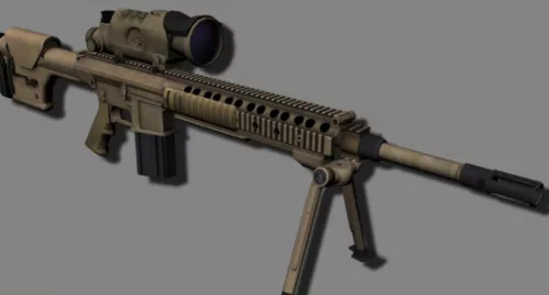 Army Sniper Rifle 3d model