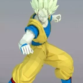 Mô hình 3d Dragon Ball Son Goku