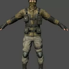 Ubcs Character 3d model