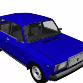 Vaz 2107 Car 3d model