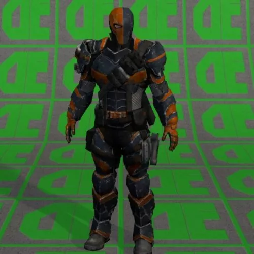 Deathstroke Character 3d model Deathstroke Character 3d model