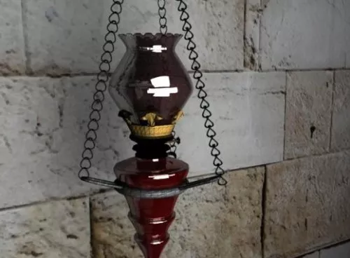 Old Metal Lamp 3d model Old Metal Lamp 3d model