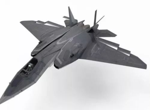 Xa-20 Strike Fighter Aircraft 3d model Xa-20 Strike Fighter Aircraft 3d model
