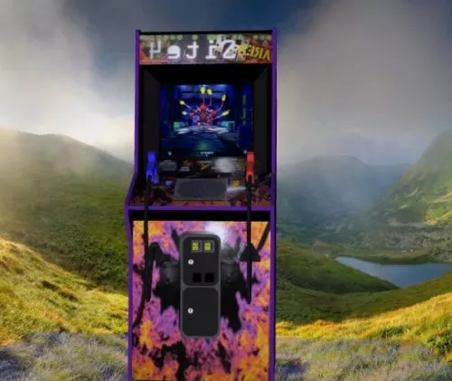 Classic Game Space Arcade 3d model