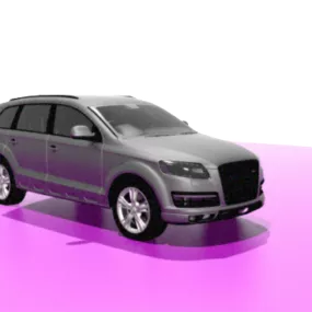 Car Audi Q7 3d model