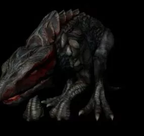 Blood Dragon Character 3d model