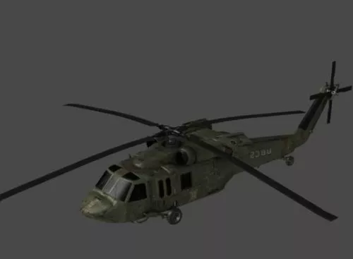 Resident Evil Helicopter Ubcs 3d model Resident Evil Helicopter Ubcs 3d model