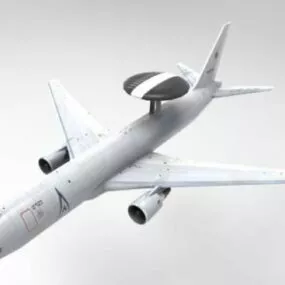 E767 Awacs Aircraft 3d model