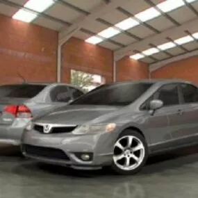 Car Honda Civic 3d model