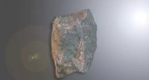 Realistic Photogrammetric Rock 3d model