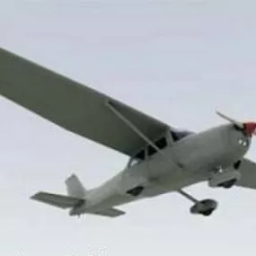 Cessna 172 Airplane 3d model