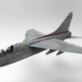 A7 Corsair Aircraft 3d model