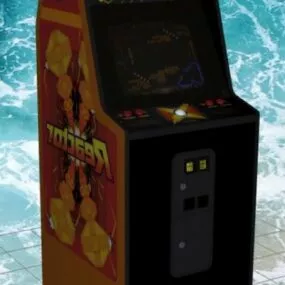 Reactor Upright Arcade Machine 3d model