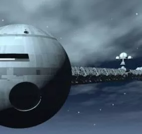 Discovery Spaceship 3d model