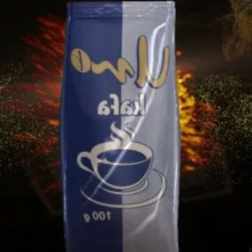 Coffee Bag 3d model