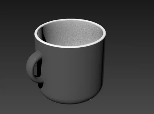 Single Mug 3d model
